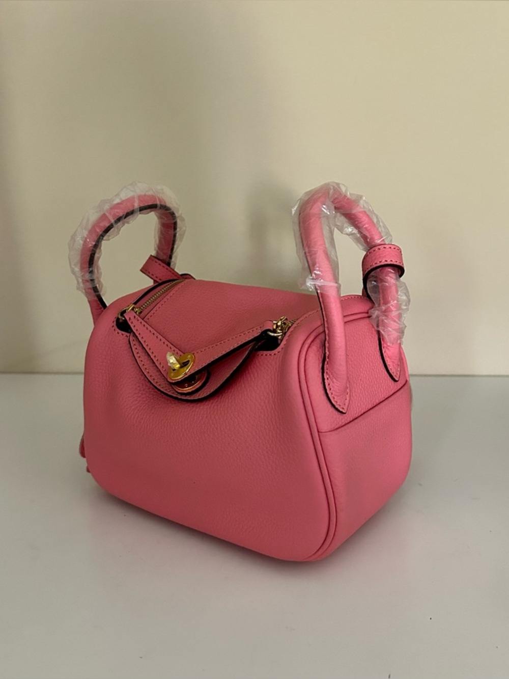 18cm Pink Mini Pillow Bag